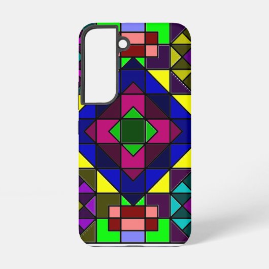 Crazy Colors Samsung Galaxy Hülle (Rückseite)