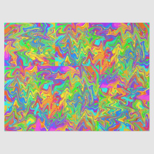 Crazy Colors Seidenpapier (Vorderseite)