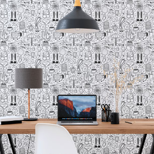 Crazy Cool Doodles Tapete