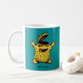 Crazy Cool Evil Character Kaffeetasse