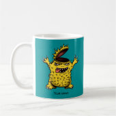 Crazy Cool Evil Character Kaffeetasse (Links)