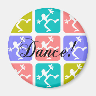 Crazy cool Tanz Magnet