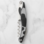 Crazy Corkschraube Kuh Spots Kellnermesser (Vorderseite)