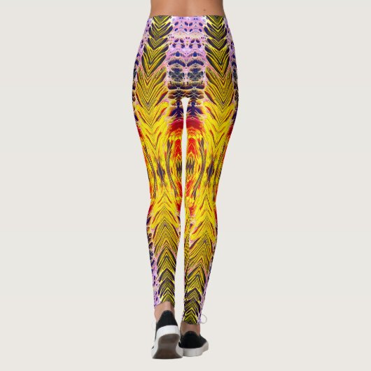 Crazy cosmic Leggings (Rückseite)