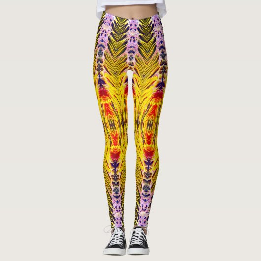 Crazy cosmic Leggings (Vorderseite)