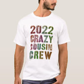 CRAZY COUSIN CREW 2022 Leopard Print Funny Mawmaw T-Shirt (Vorderseite)