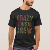 CRAZY COUSIN CREW Leopard Print Funny Mawmaw Pawpa T-Shirt (Vorderseite)