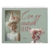 Crazy Couture Hat Calendar 2025 Kalender (Titelbild)