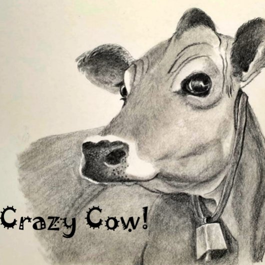 Crazy Cow Schürze