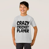 CRAZY CRICKET PLAYER-T - Shirt (Vorne ganz)