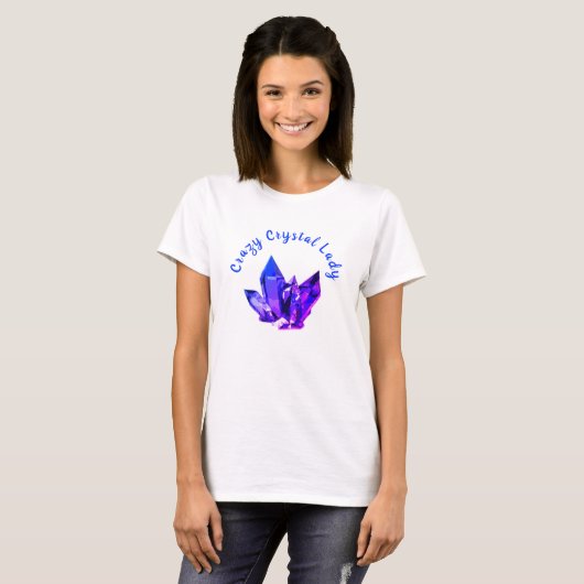 Crazy Crystal Lady T-Shirt (Vorne ganz)