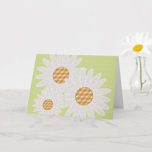 Crazy Daisies Cards Karte (Kleine Pflanze)