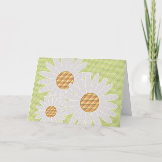 Crazy Daisies Cards Karte (Vorderseite)