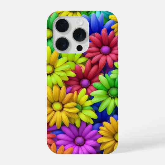 Crazy Daisy #11 - iPhone 15 Pro Hüllen Hülle (Rückseite)