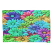Crazy Daisy #9 - Pillowcase Kissenbezug (Vorderseite-Links)