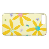Crazy Daisy Case-Mate iPhone Hülle (Rückseite (Horizontal))