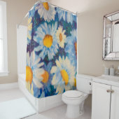 Crazy Daisy Duschvorhang (Beispiel)