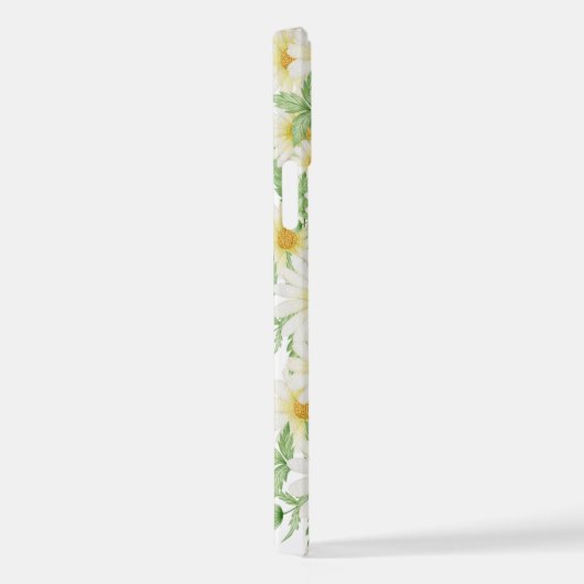 Crazy Daisy Floral Personalized iPhone Case iPhone Hülle (Rechte Seite)
