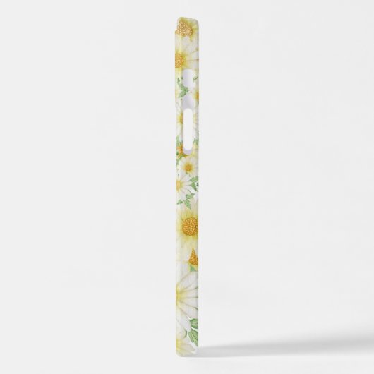 Crazy Daisy Floral Personalized iPhone Case iPhone Hülle (Linke Seite)