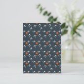 Crazy Daisy Postkarte (Stehend Vorderseite)