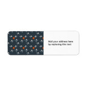 Crazy Daisy Return Address Label (Vorne)
