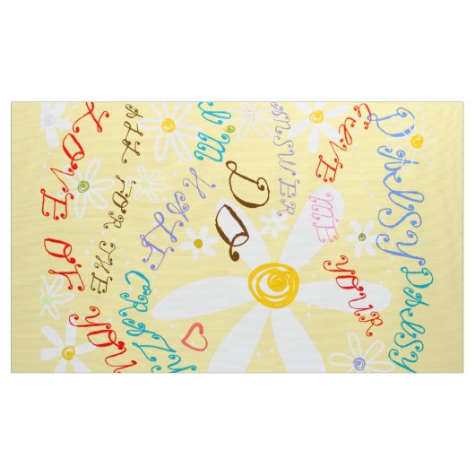 Crazy Daisy Stoff (Yard (91,4 cm))