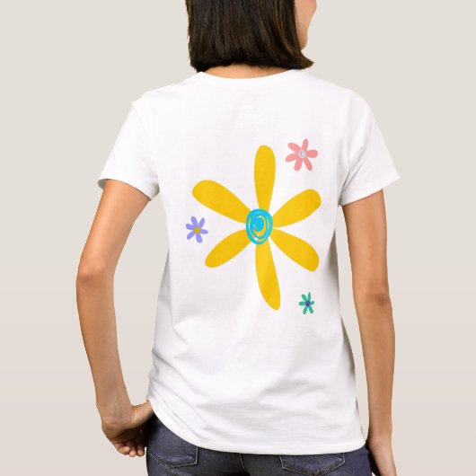 Crazy Daisy T-Shirt (Rückseite)