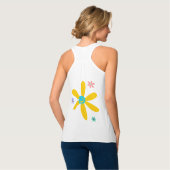 Crazy Daisy Tank Top (Rückseite Vollansicht)
