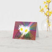 Crazy Daisys Karte (Gelbe Blume)