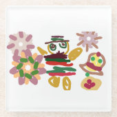 Crazy dance gingerbread glasuntersetzer (Vorderseite)