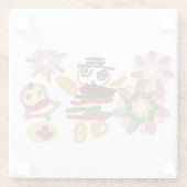 Crazy dance gingerbread glasuntersetzer (Rückseite)