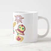 Crazy dance gingerbread Jumbo-Tasse (Rechts)