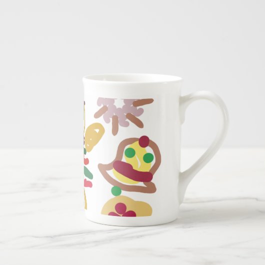 Crazy dance gingerbread porzellantasse (Rechts)