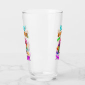 Crazy dankbar und dankbar glas (Links)