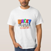Crazy Day Wacky Mittwoch bis zur Rettung T-Shirt (Vorderseite)