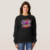 Crazy Deluxe Graffiti Sweatshirt (Vorne ganz)