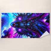 Crazy Demon Strandtuch (Vorderseite)