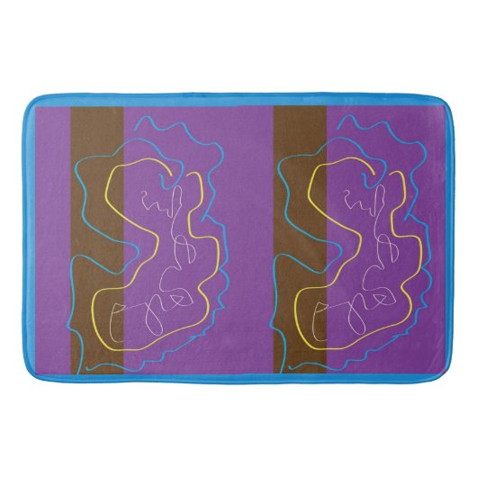 Crazy Design Bath Mat Badematte (Vorderseite)