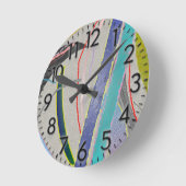 Crazy Design Clock Runde Wanduhr (Winkel)