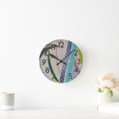 Crazy Design Clock Runde Wanduhr (Zuhause)