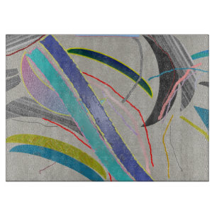 Crazy Design Decorative Glas Cutting Board Schneidebrett