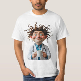 Crazy Doctor Coffee Lover T-Shirt