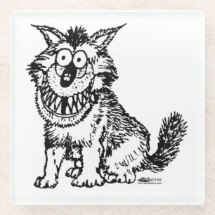 Crazy Dog Glasuntersetzer