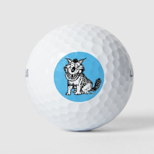Crazy Dog Golfball (Vorderseite)