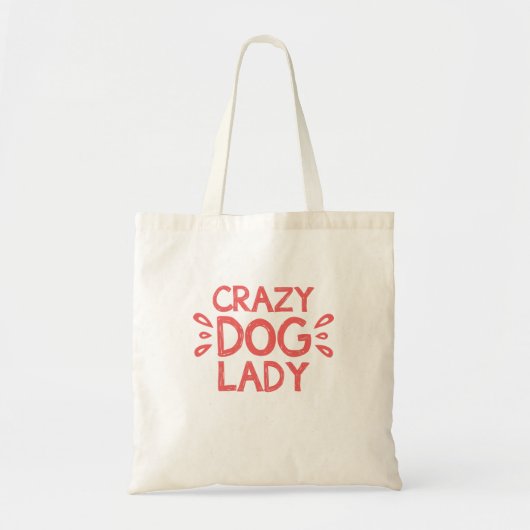 CRAZY-DOG-LADY TRAGETASCHE (Vorne)