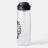 Crazy Dog Lady Trinkflasche (Rückseite)