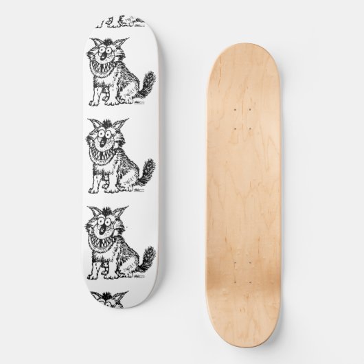 Crazy Dog Skateboard (Vorderseite)