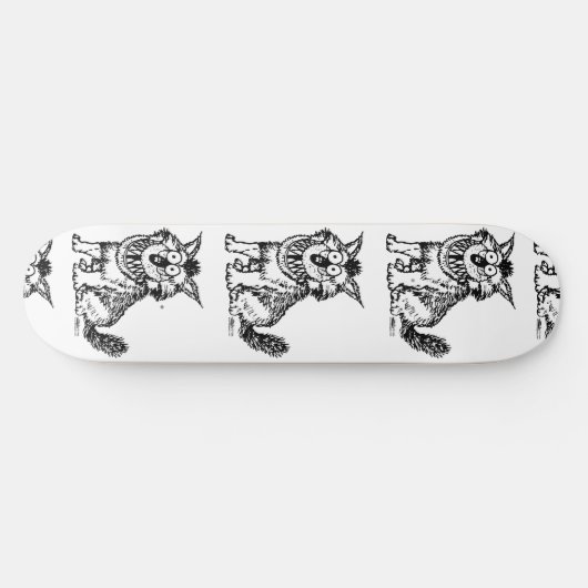 Crazy Dog Skateboard (Horizontal)