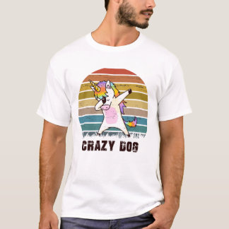 CRAZY DOG T - SHIRT FÜR DEN MENSCHEN