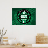 Crazy Drift Patrol - in Drift We Trust (grün) Poster (Küche)